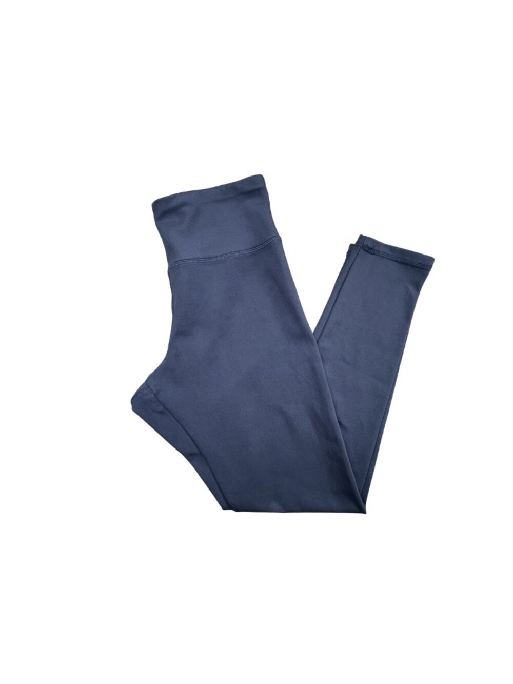 Jockey High Waisted Leggings Women's Size Medium M Slate Blue Athletic Yoga